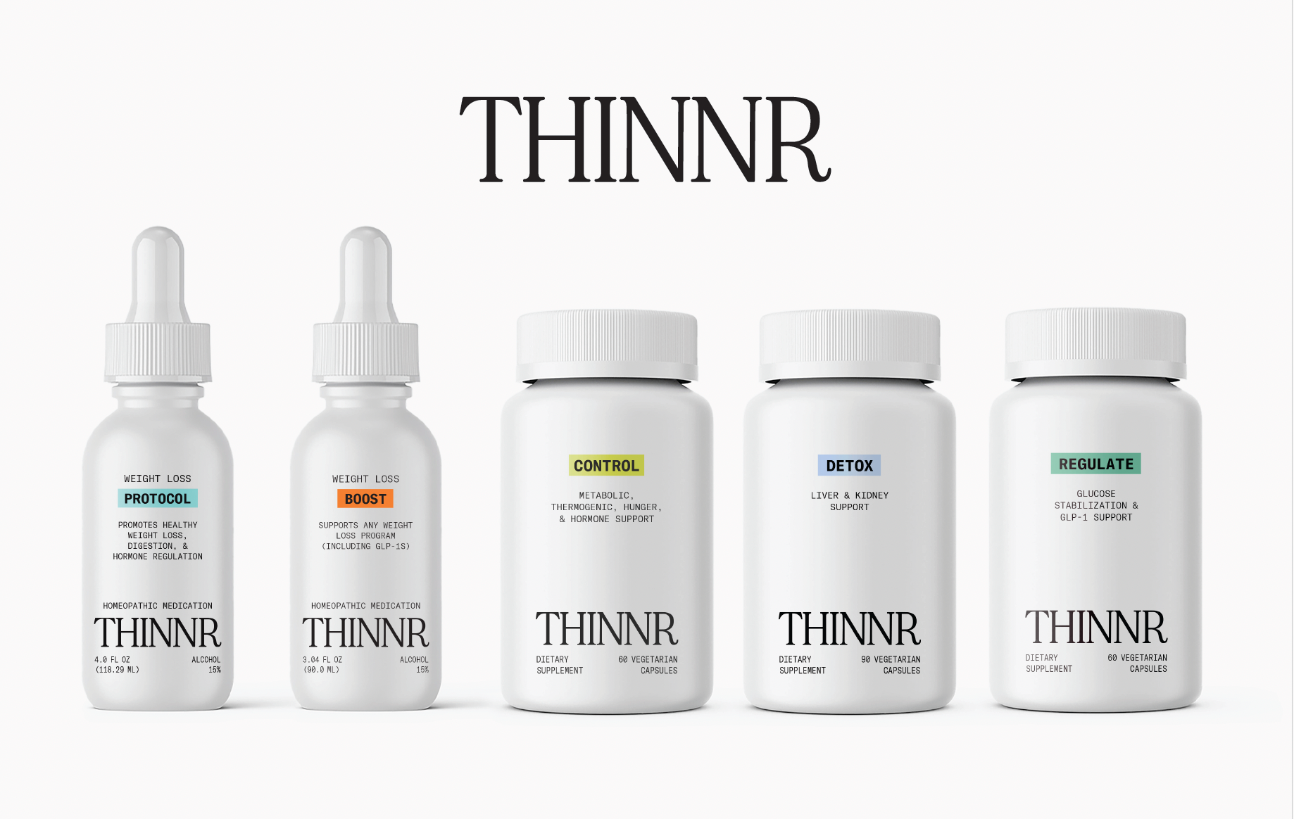 Thinnr Protocol Bundle — app, journal, and homeopathic drops